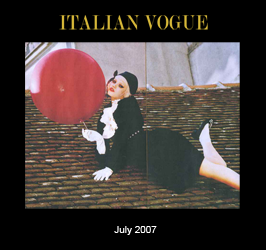 Italian Vogue 2007